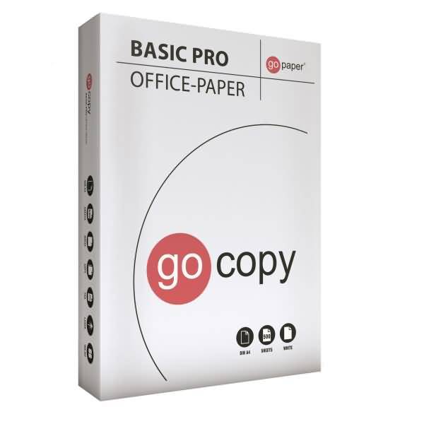 go copy Kopierpapier BASIC PRO 701-34509 A4 70g weiß 500 Blatt