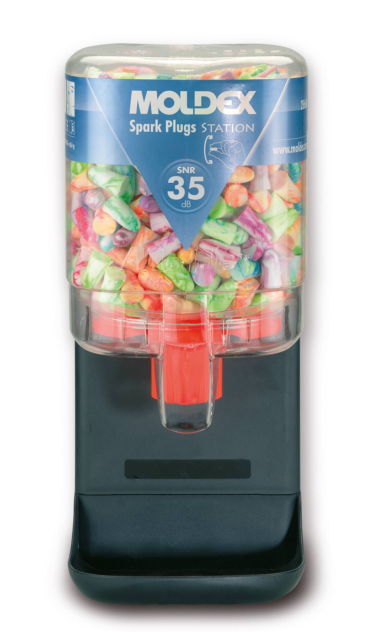 Ohrstöpsel Spark Plugs Moldex-Station SNR 35 dB 250 Paar