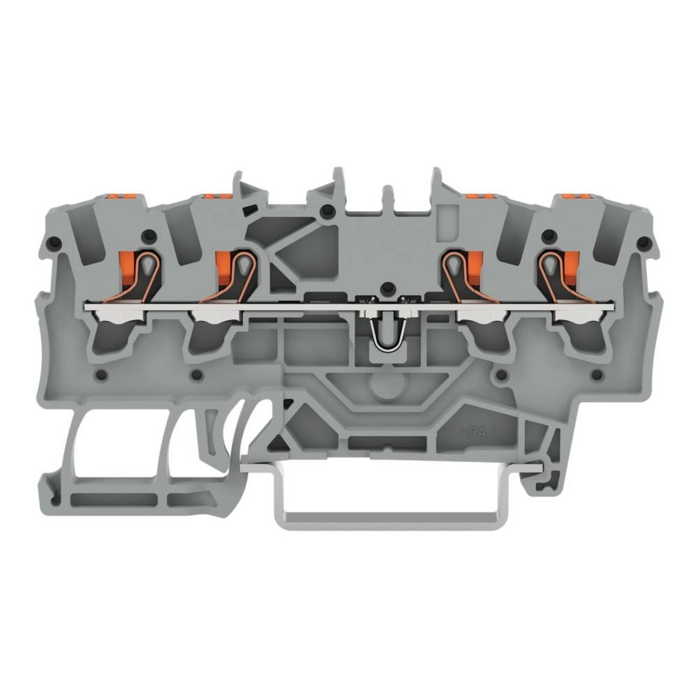 WAGO GmbH & Co. KG 4-Leiter-Durchgangsklemme 2201-1401