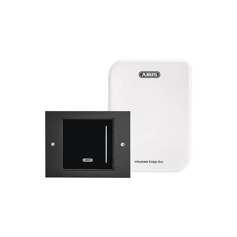 ABUS WLX Pro Wall Reader-Set IP44 Access schwarz, wAppLoxx Pro Wandleser-Set | Einsatzbereich:Innenbereich, Gewerbeobje