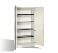 C+P Flügeltürenschrank Asisto, H1980xB1000xT435mm, 9016/9016