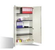 C+P Flügeltürenschrank Asisto, H1980xB1000xT435mm, 9016/9016