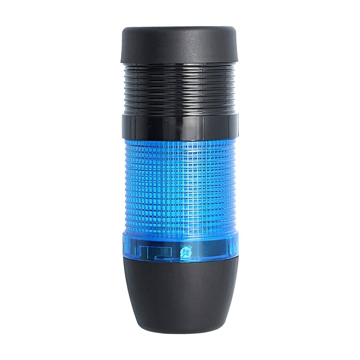 127310 STEX24 Signalsäule blau, 50mm, 24V AC/DC, LED-Dauerlicht mit Summer, SS50-B1/24 101 Lautstärke 90 db - 1Stück