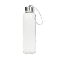 500 ml Glasflasche "Pure" Wasserflasche mit softer Hülle 500 ml Glasflasche "Pure" Wasserflasche mit softer Hülle