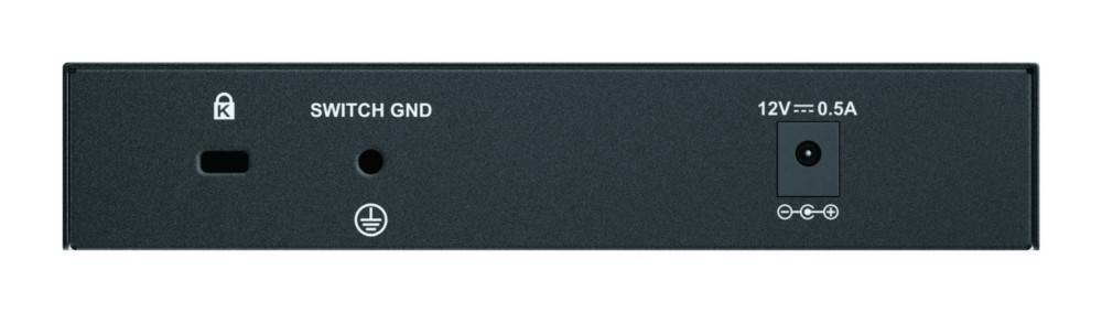 Ein schwarzes Panel mit der Beschriftung 'GND' in weißer Schrift in der oberen linken Ecke.