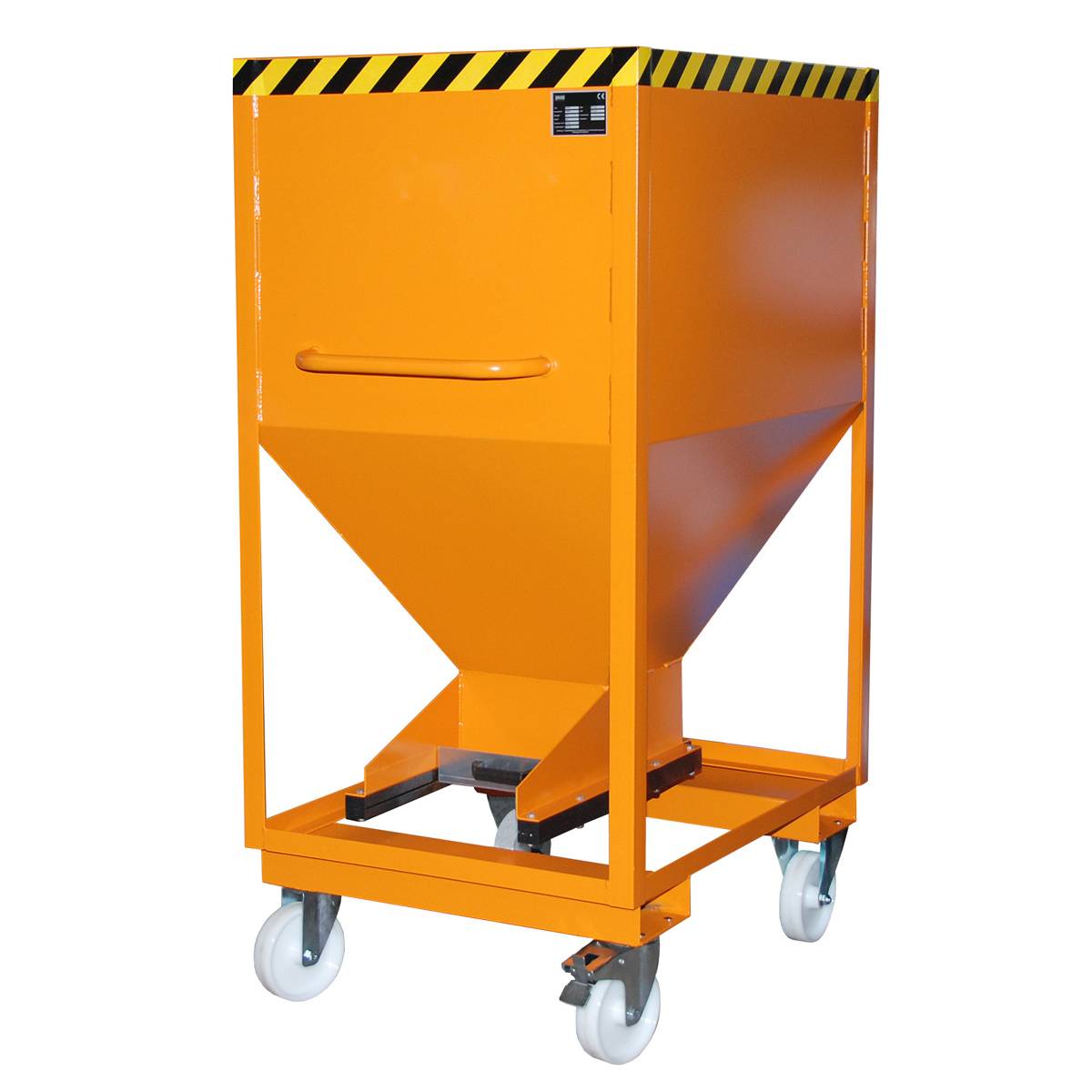 Silobehälter SRE-D 600, lackiert, Gelborange