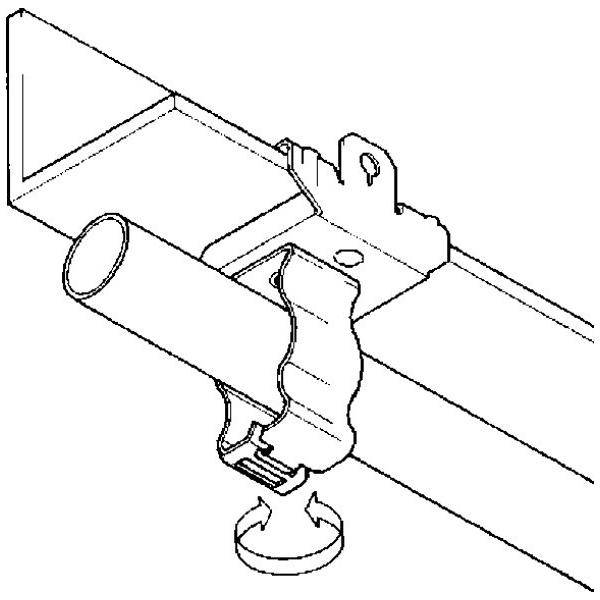 Niedax Flanschkralle EH814-GM3240