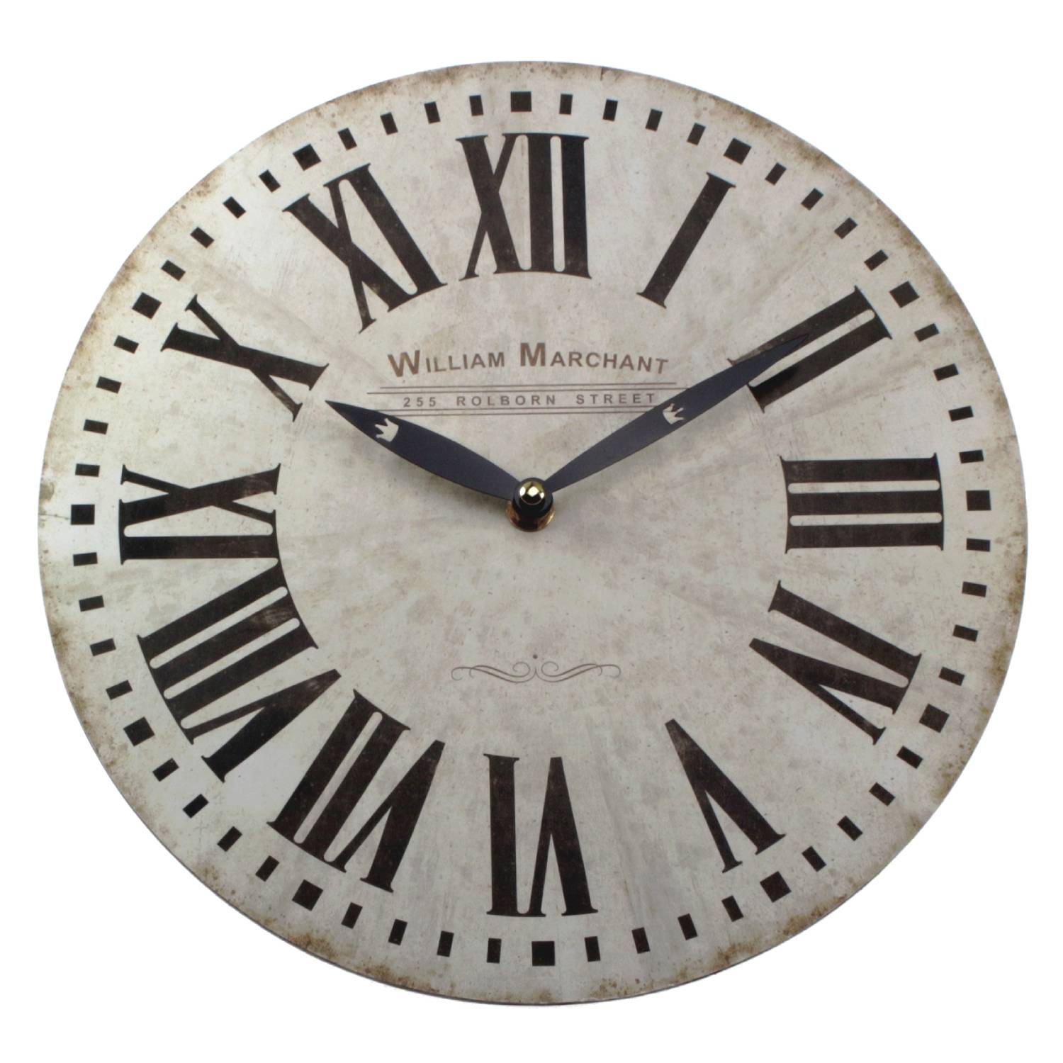 SELVA Retro Wanduhr William Marchant