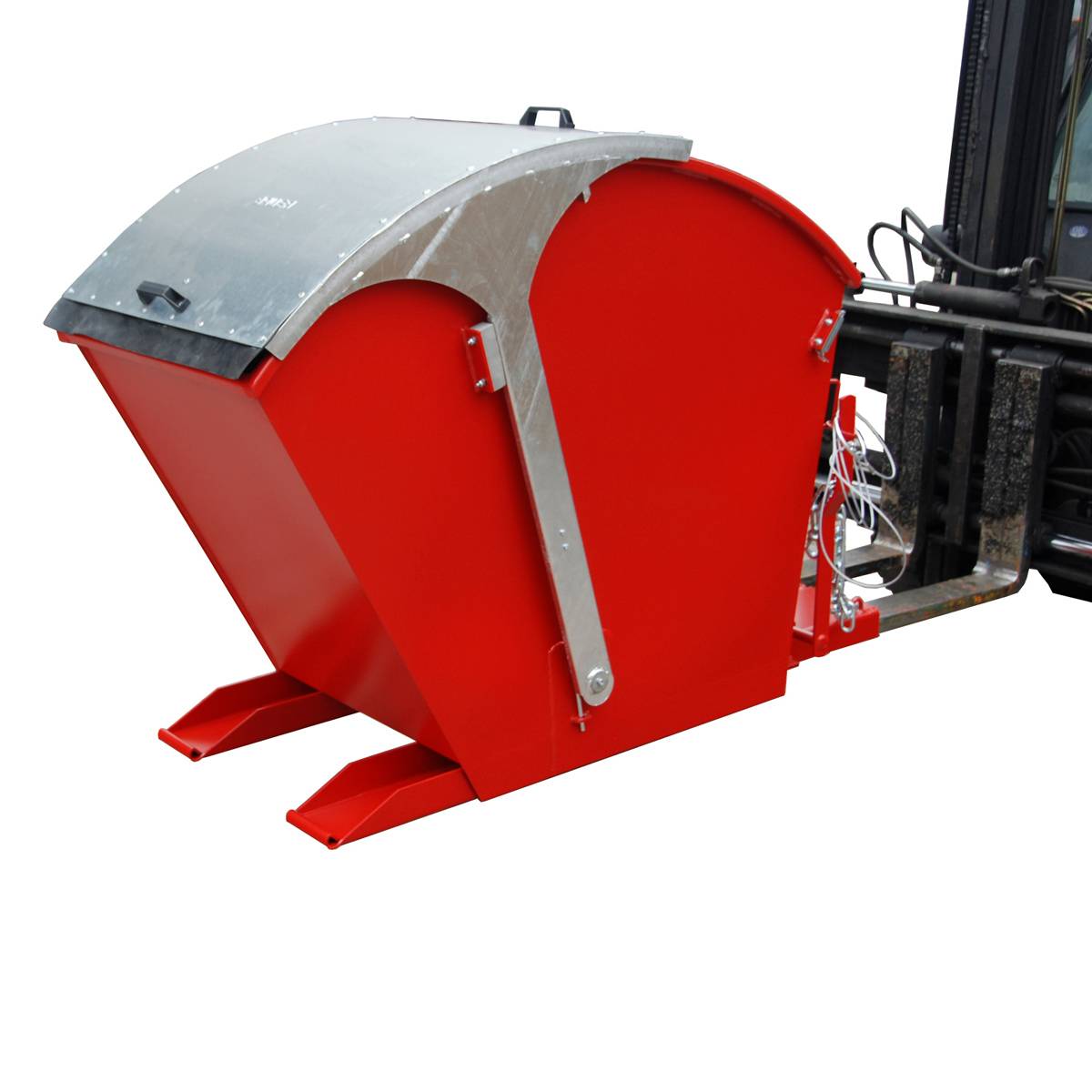 Kippbehälter RD 750, lackiert, Feuerrot