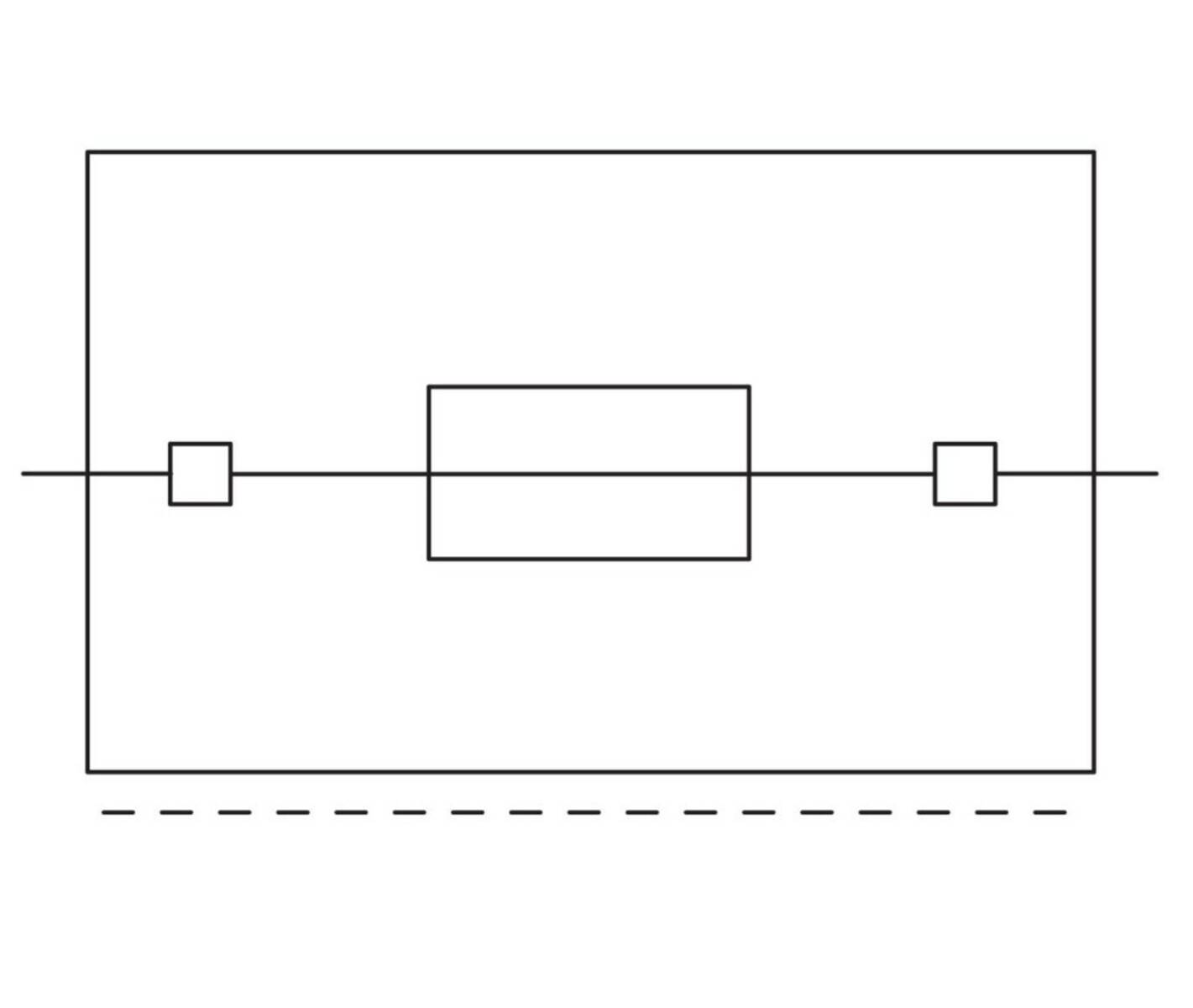 Ein Boxplot zur Darstellung der Datenverteilung, mit einem zentralen Kasten, der den Interquartilbereich anzeigt, und sich erstreckenden Linien, die die Minimal- und Maximalwerte markieren.