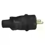 Legrand Gummi-Stecker Farbe: Schwarz 050342 Legrand Gummi-Stecker Farbe: Schwarz 050342