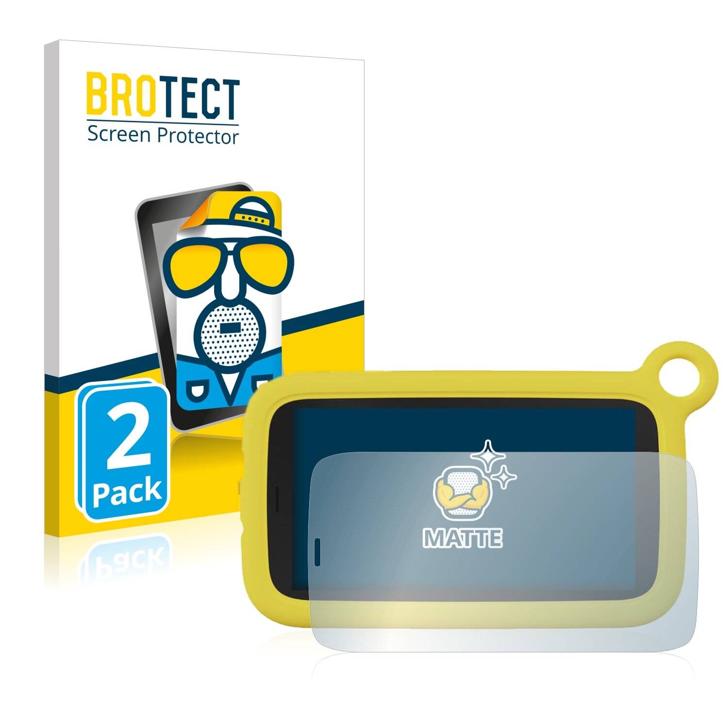 2x BROTECT Matte Displayschutzfolie für TCL Tkee Mini - Entspiegelt,