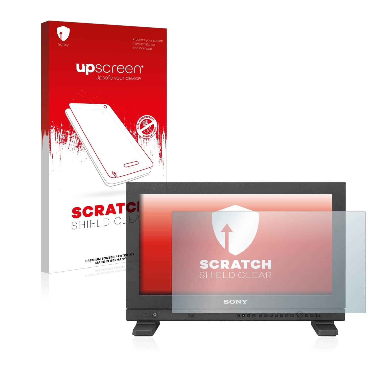 upscreen Scratch Shield Clear Premium Displayschutzfolie für Sony