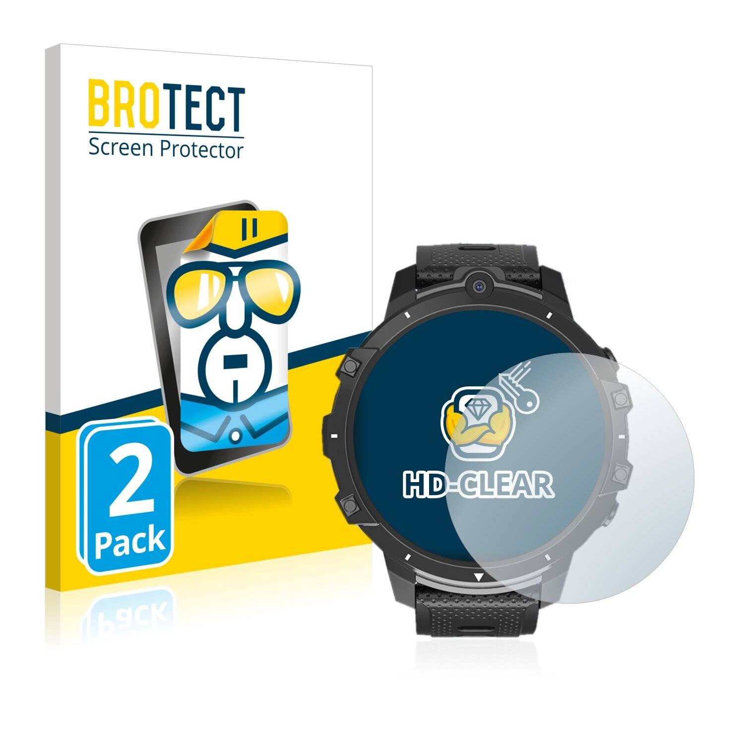2x BROTECT HD-Clear Displayschutzfolie für BlitzWolf