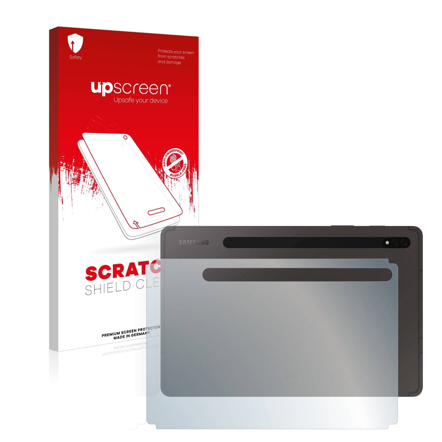 upscreen Scratch Shield Clear Premium Displayschutzfolie für Samsung Galaxy Tab S8 5G