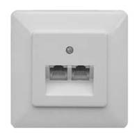ZE-KOM - ZE Kommunikationstechnik 1-628.03.8.11, Weiß, 80 mm, 80 mm, 32 mm