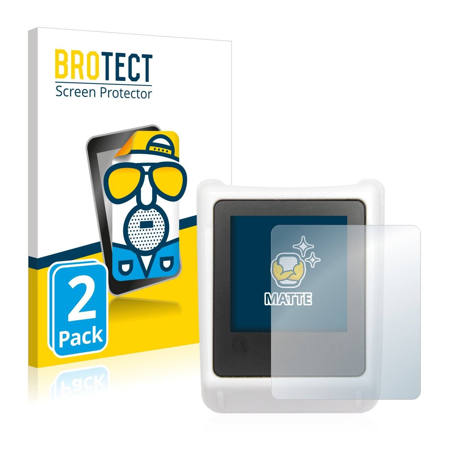 2x BROTECT Matte Displayschutzfolie für Nimmsta Scanner HS 50 - Entspiegelt,