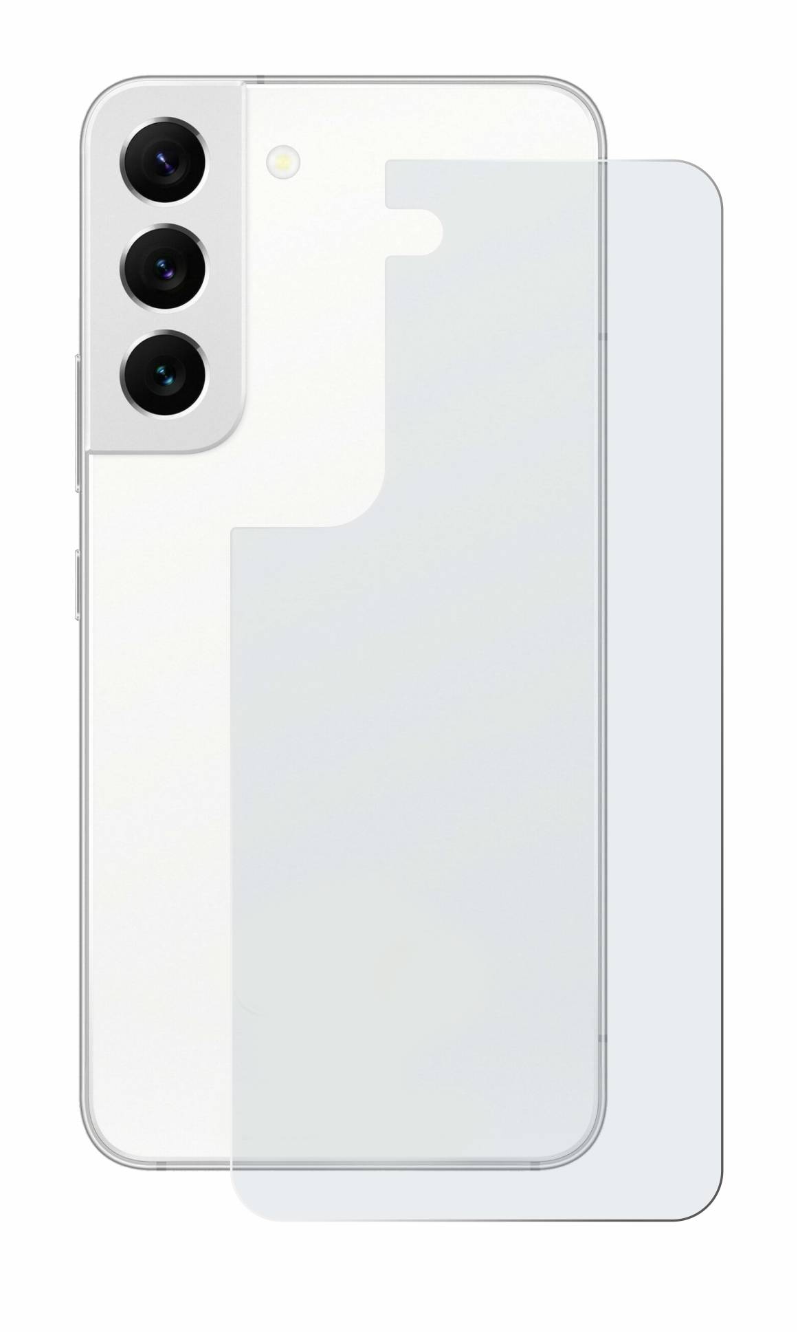 upscreen Reflection Shield Matt Schutzfolie für Samsung Galaxy S22 5G (Rückseite)