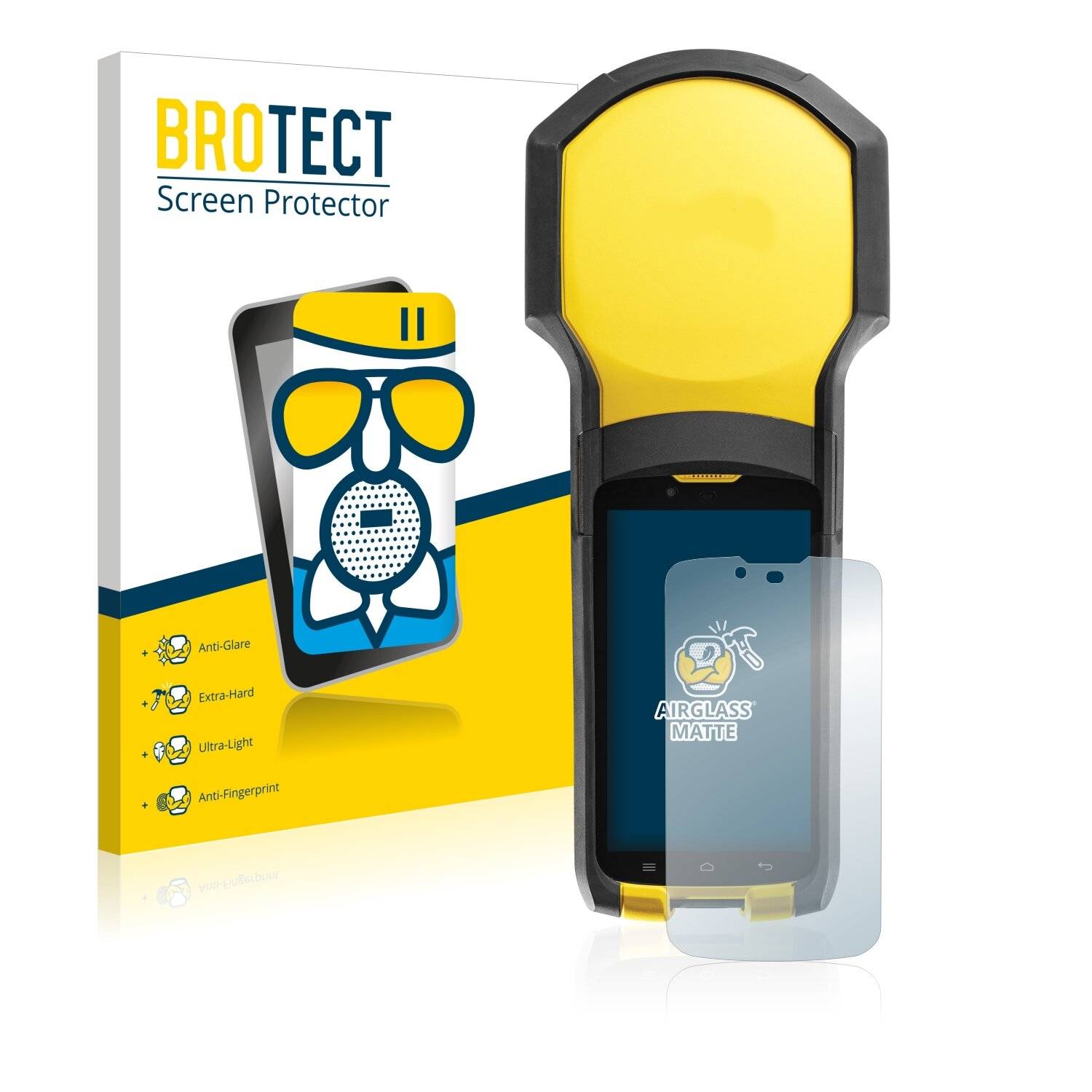 BROTECT AirGlass Matte Schutzglas Folie für Trimble