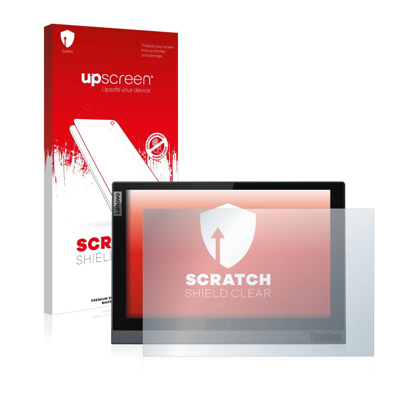 upscreen Scratch Shield Clear Premium Displayschutzfolie für Lenovo ThinkBook Plus Gen 2