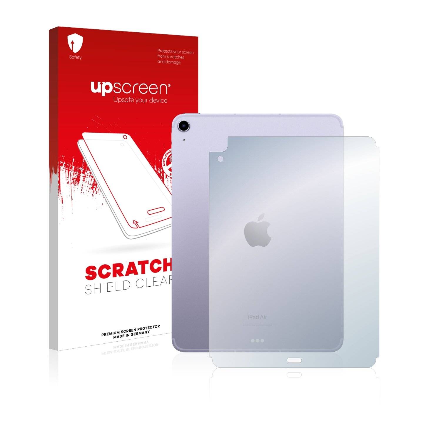 upscreen Scratch Shield Clear Premium Displayschutzfolie für Apple iPad Air 5 WiFi Cellular