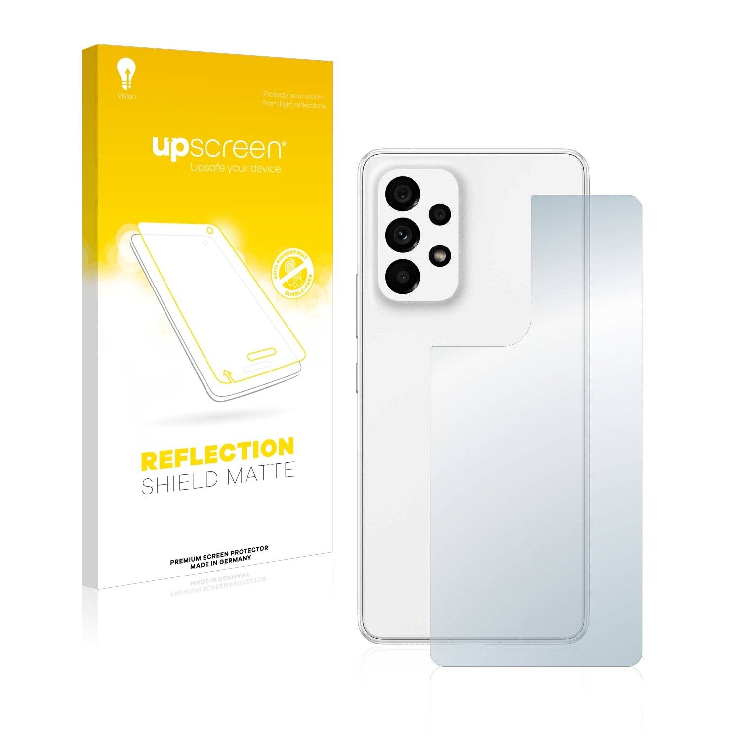 upscreen Reflection Shield Matte Premium Displayschutzfolie für Samsung Galaxy A53 5G