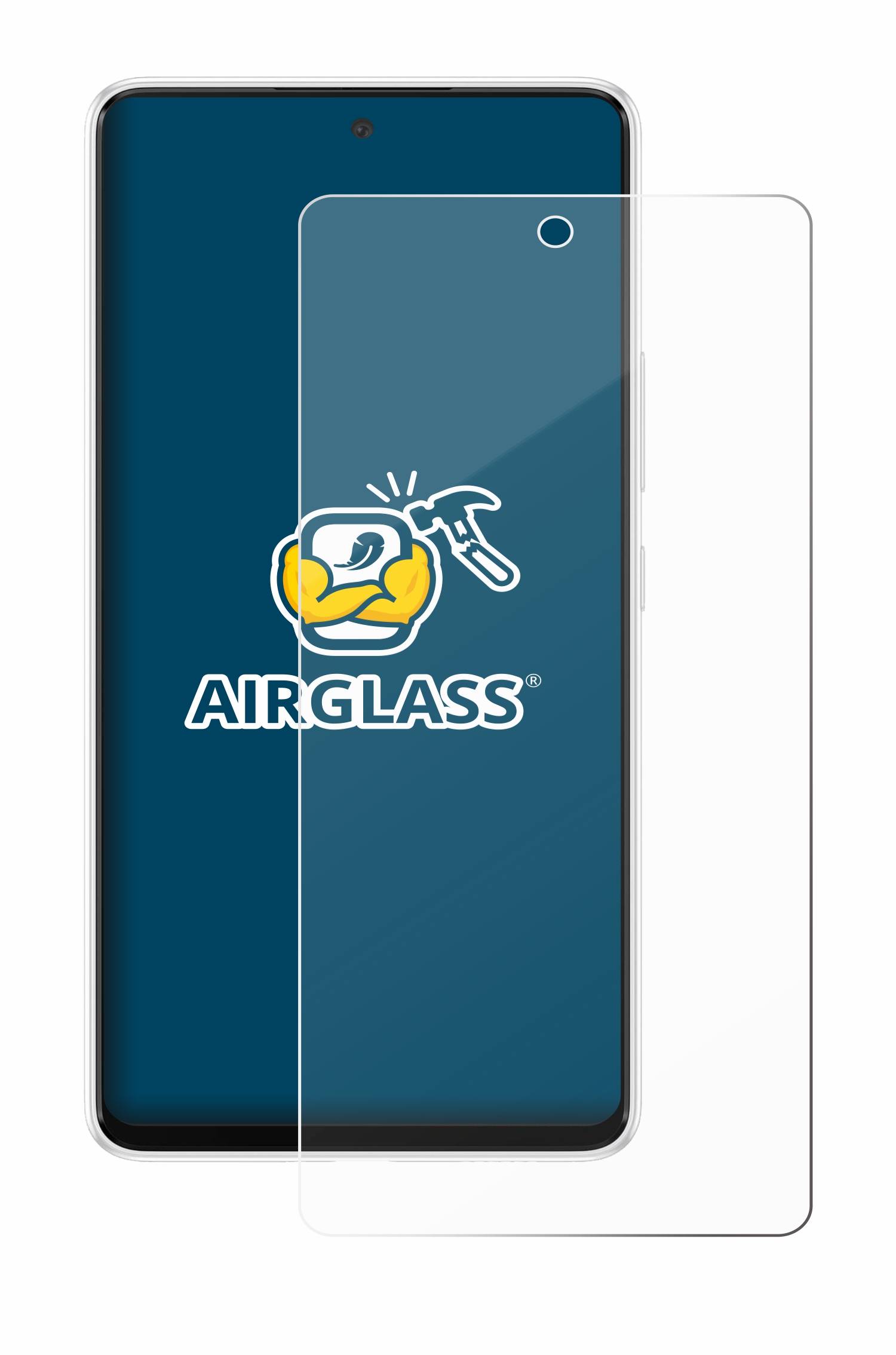 BROTECT AirGlass Glas Panzer-Folie für Samsung Galaxy A53 5G - Schutzglas