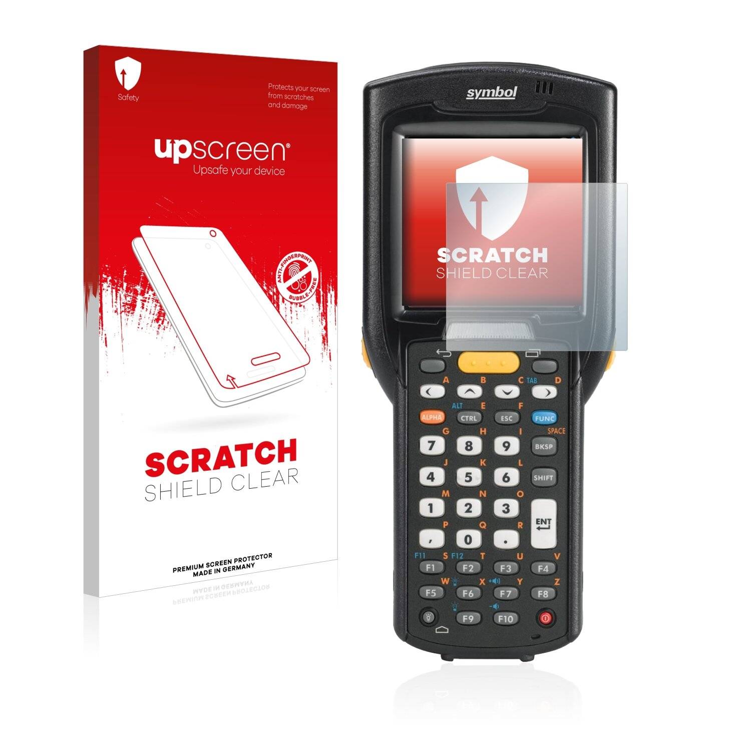 upscreen Scratch Shield Clear Premium Displayschutzfolie für Zebra