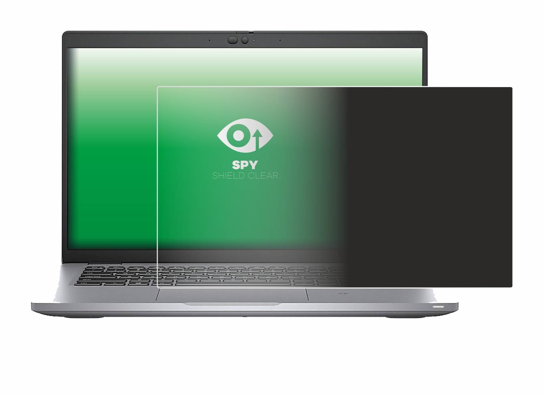 upscreen Spy Shield Clear Premium Blickschutzfolie für Dell Latitude