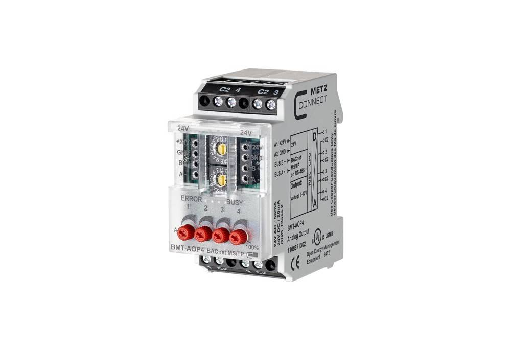 Metz Connect BMT-AOP4 BACnet MS/TP 1108871302