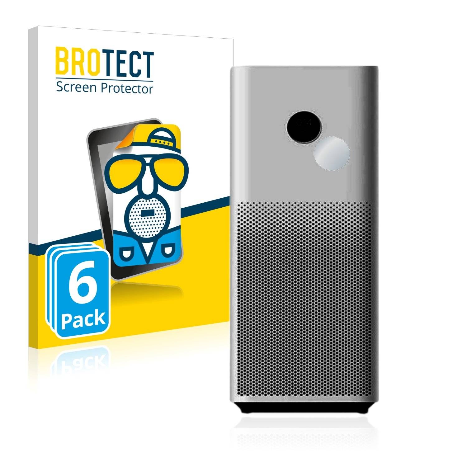 6x BROTECT Matte Displayschutzfolie für Xiaomi Smart Air Purifier 4 Pro - Entspiegelt,