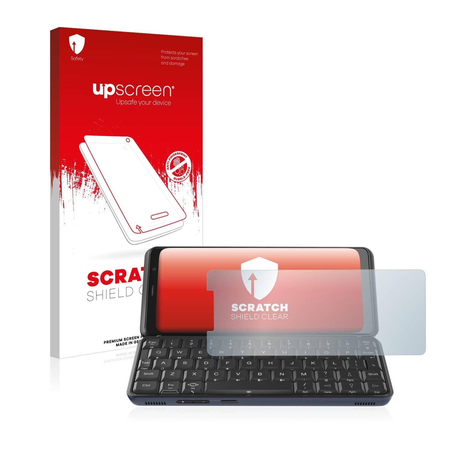 upscreen Scratch Shield Clear Premium Displayschutzfolie für Planet Computers Astro Slide