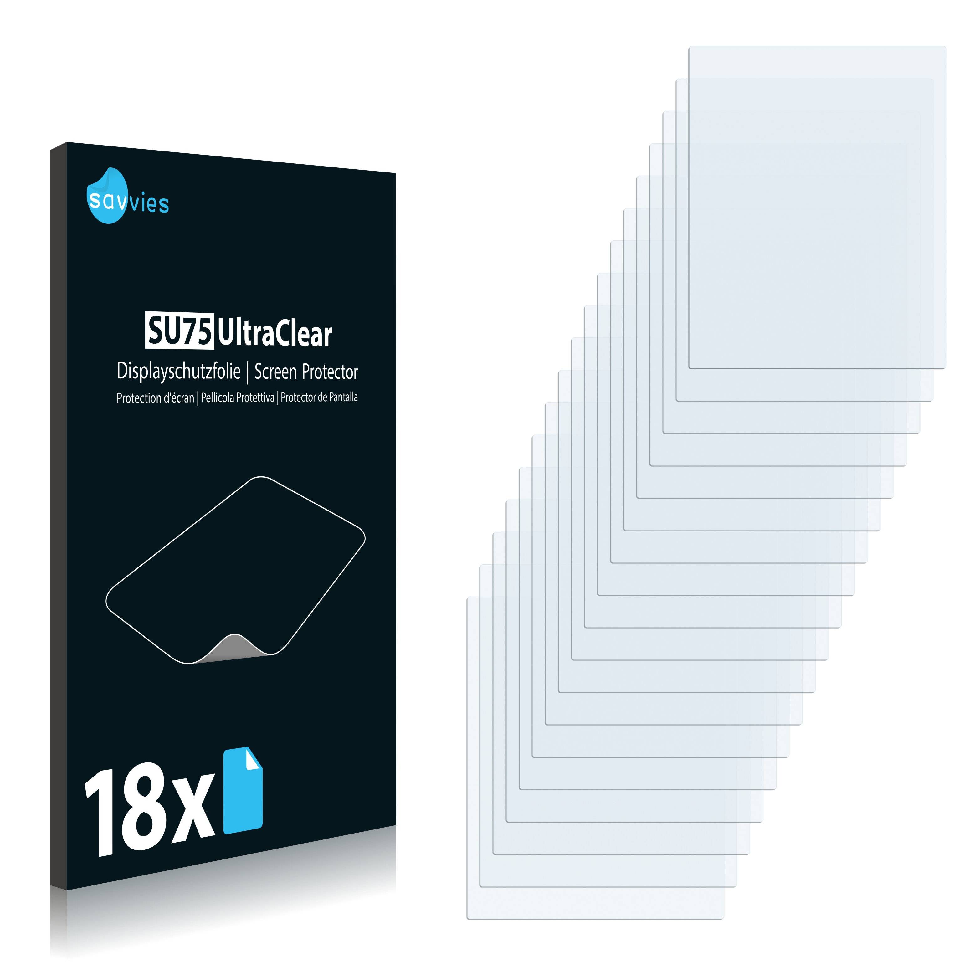 18x Savvies SU75 Displayschutzfolie für LifeScan OneTouch Ultra Plus
