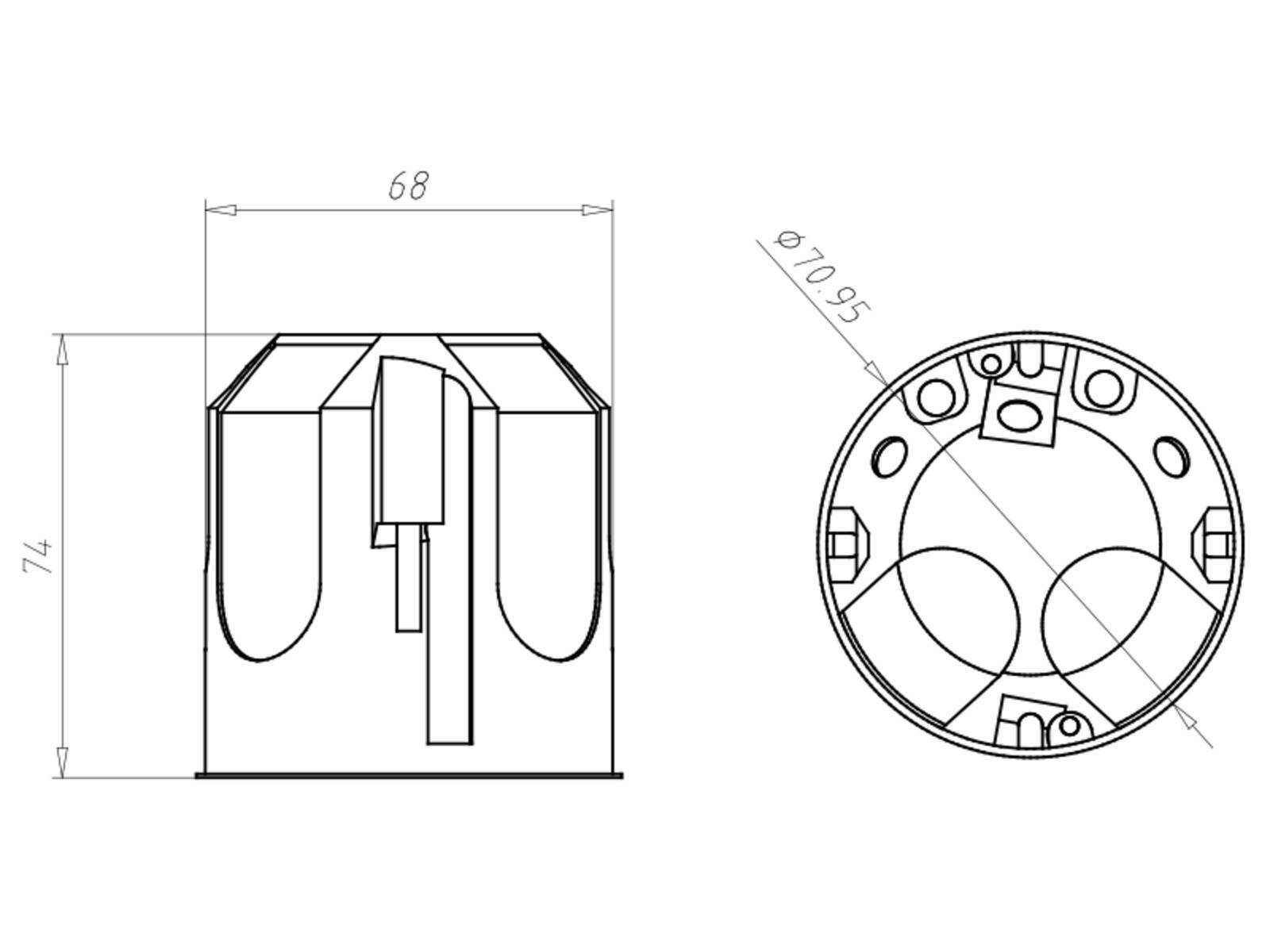 Kaiser Hohlwand Daten/Netzwerkdo. 9280-22