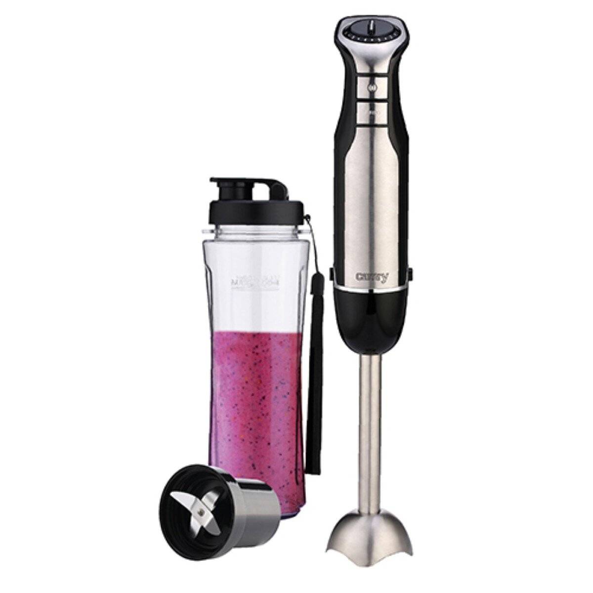 Camry CR 4615 Stabmixer-Set 400W, LED-Beleuchtung mit 500 ml Flasche