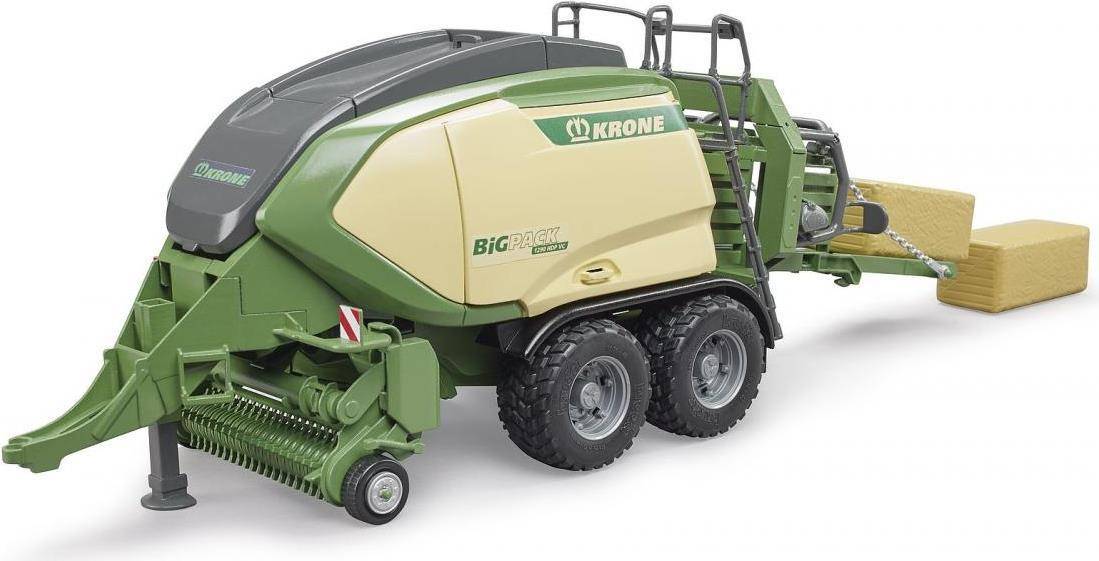 Bruder Krone Big Pack 1290 HDP VC mit 2 Vierkantballen (02033) (02033)