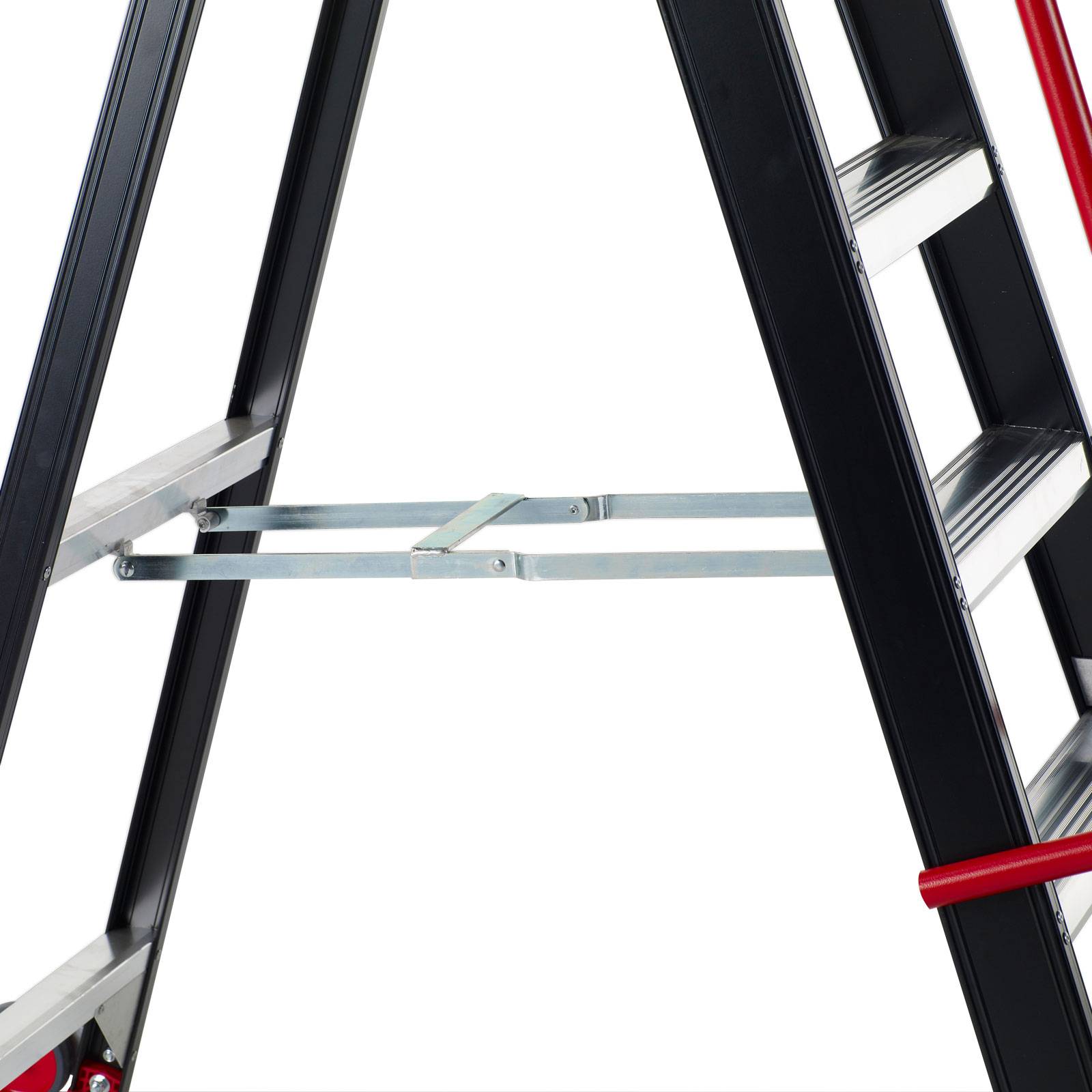 Altrex Taurus Stufenstehleiter mit Rollen TME 9 Stufen