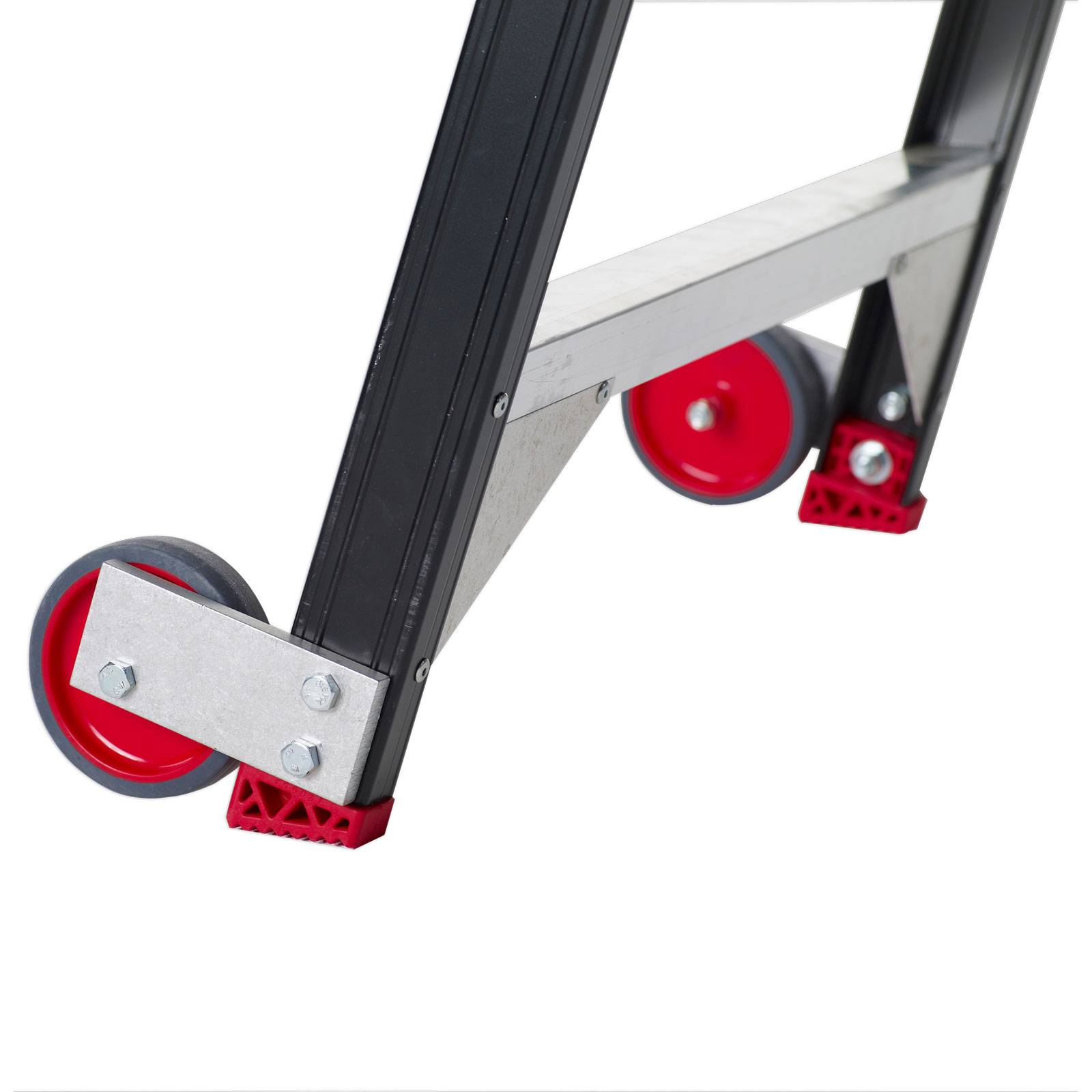 Altrex Taurus Stufenstehleiter mit Rollen TME 7 Stufen