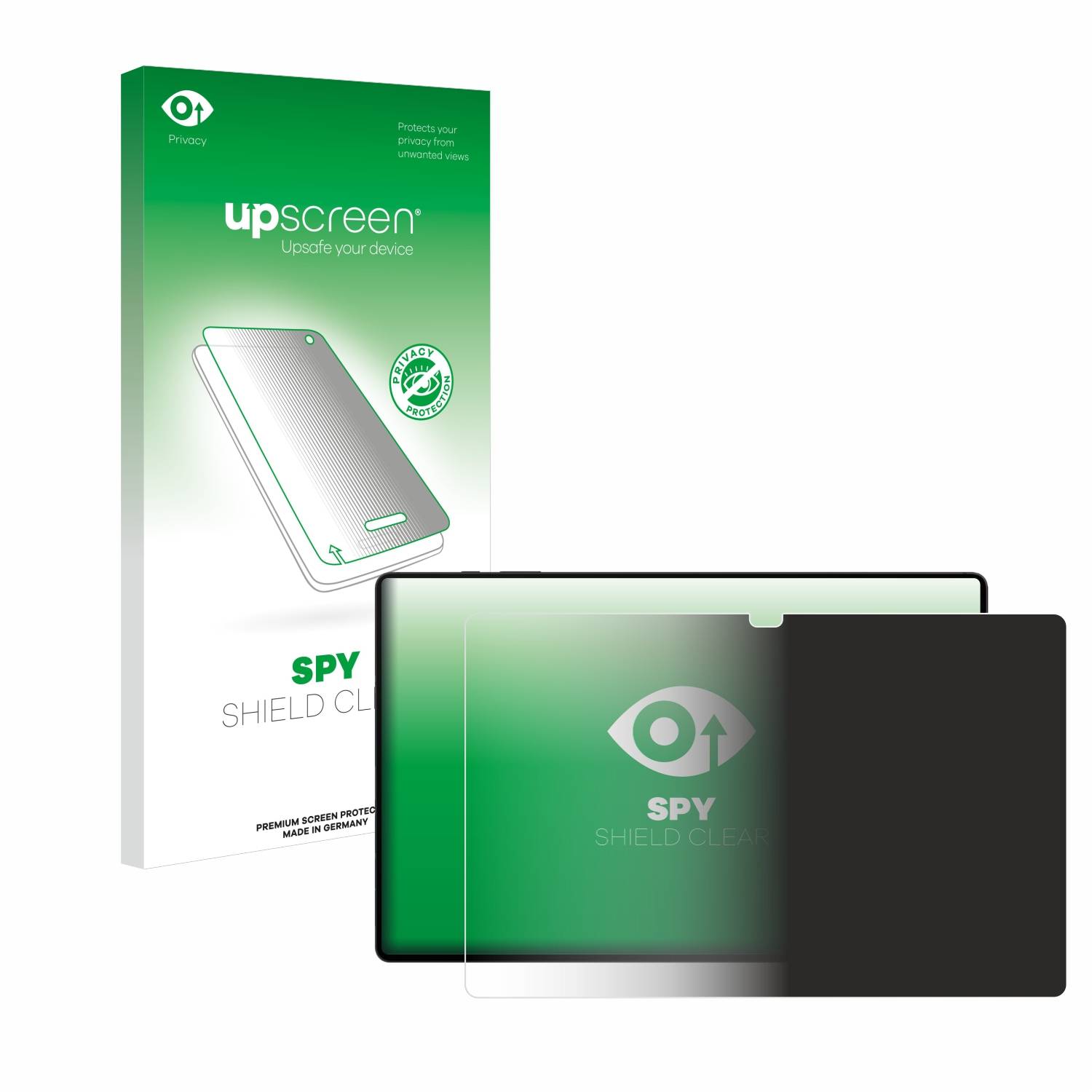 upscreen Spy Shield Sichtschutz-Folie für Samsung Galaxy Tab S8 Ultra 5G