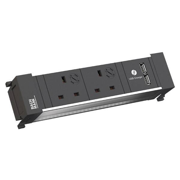 Bachmann Einbausteckdose 916.100