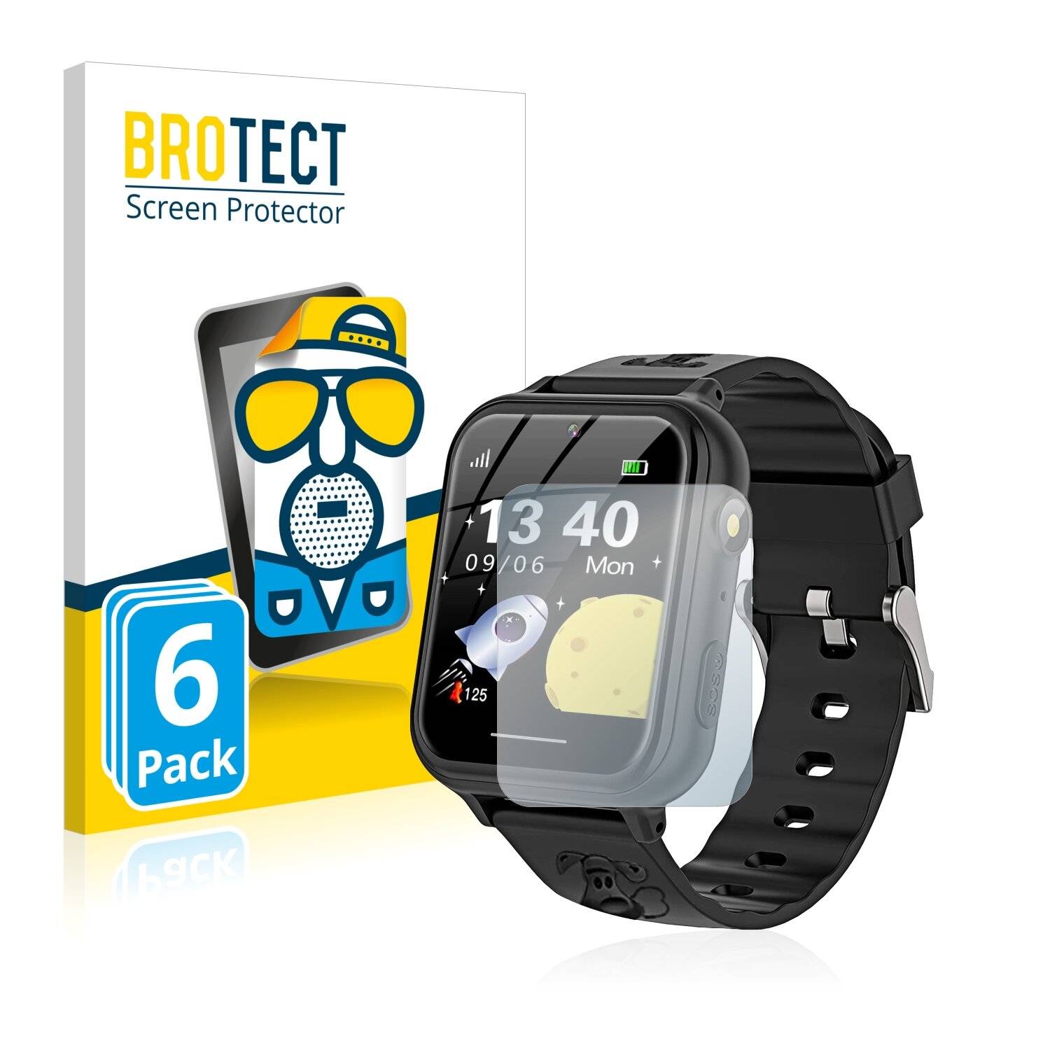 6x BROTECT Matte Displayschutzfolie für Torryza A2 - Entspiegelt,