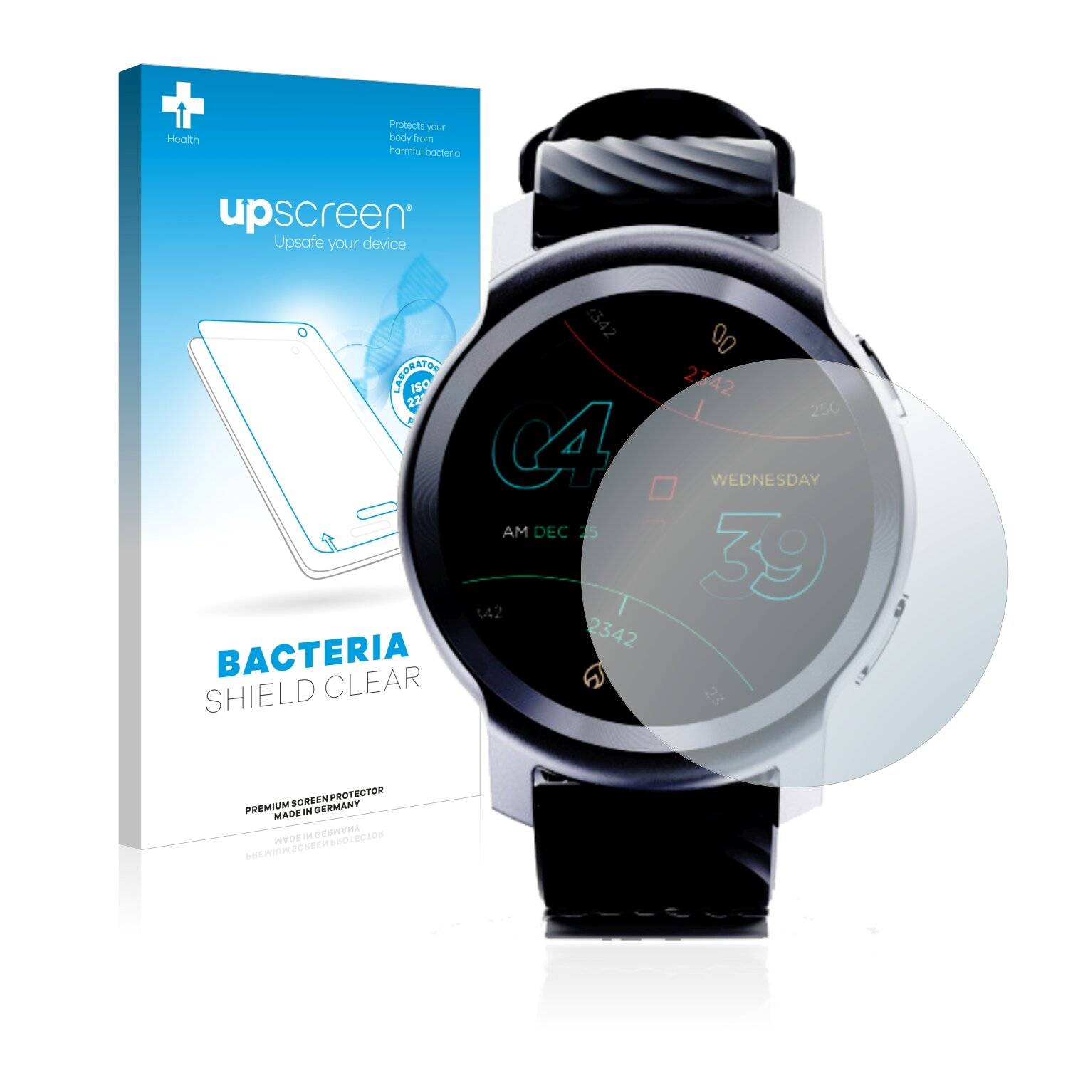 upscreen Bacteria Shield Clear Premium Antibakterielle Displayschutzfolie für Motorola Moto