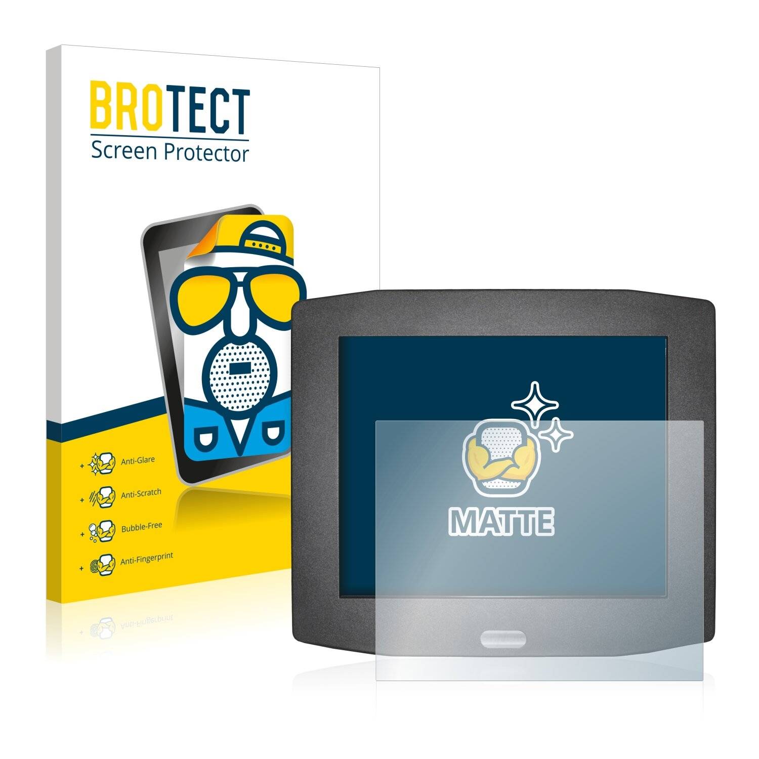 BROTECT Matte Displayschutzfolie für Senor Hygrolion i195RT 15 - Entspiegelt,