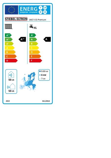 Stiebel Eltron Lüftungskompaktgerät LWZ 5 CS Premium