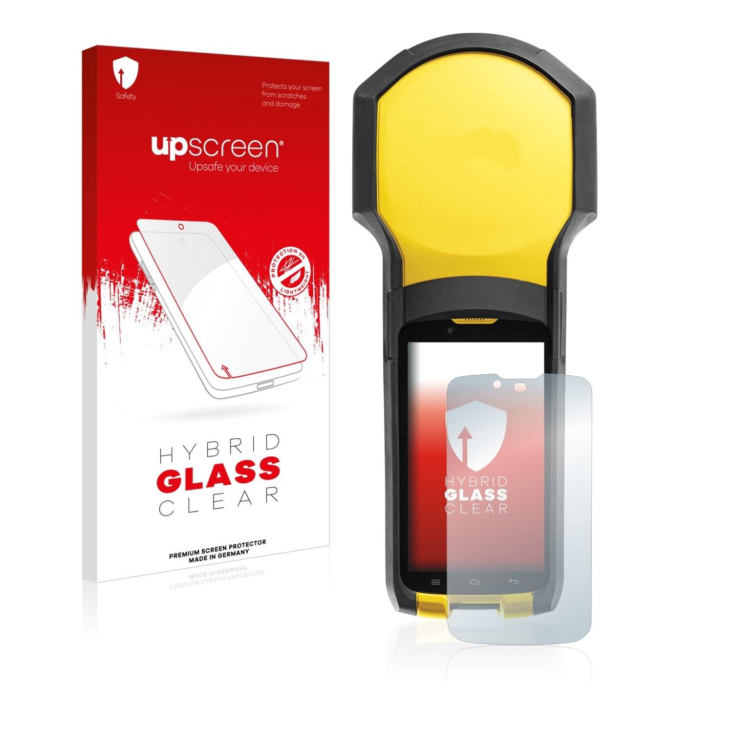 upscreen Hybrid Glass Clear Premium Schutzglas Folie für Trimble