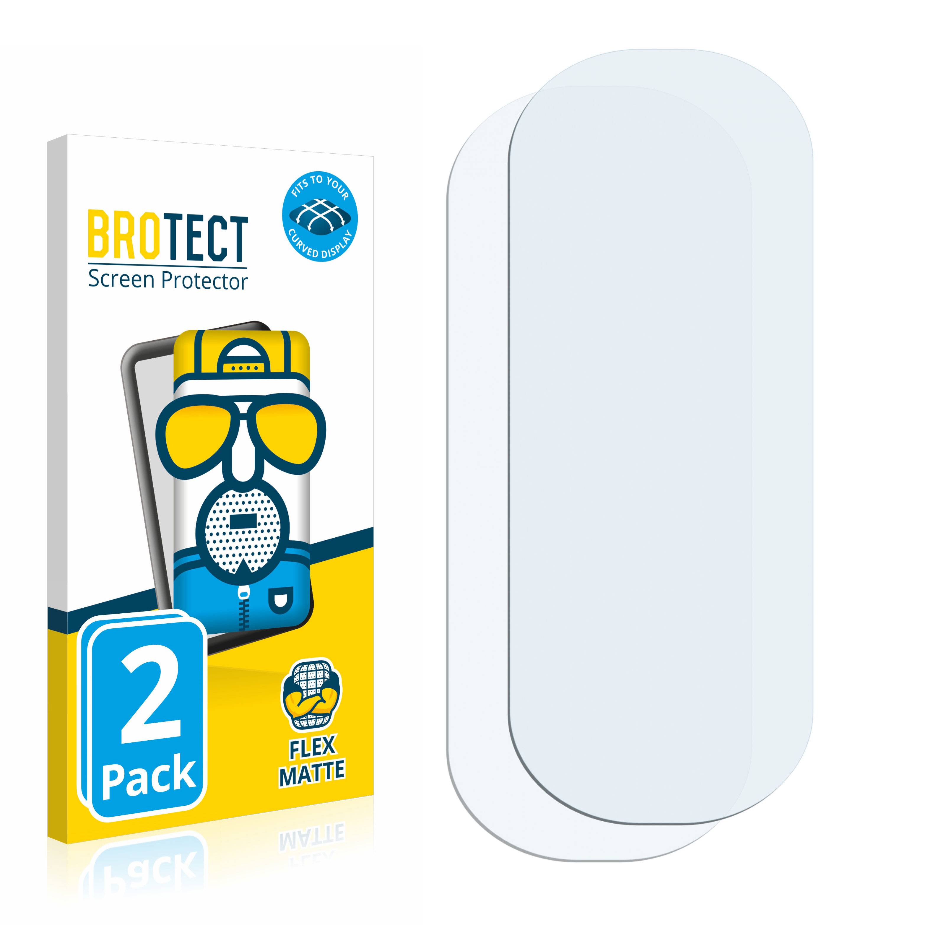 2x BROTECT Flex Matte Full-Cover Displayschutzfolie für Fitbit Ace 3 Minions Special