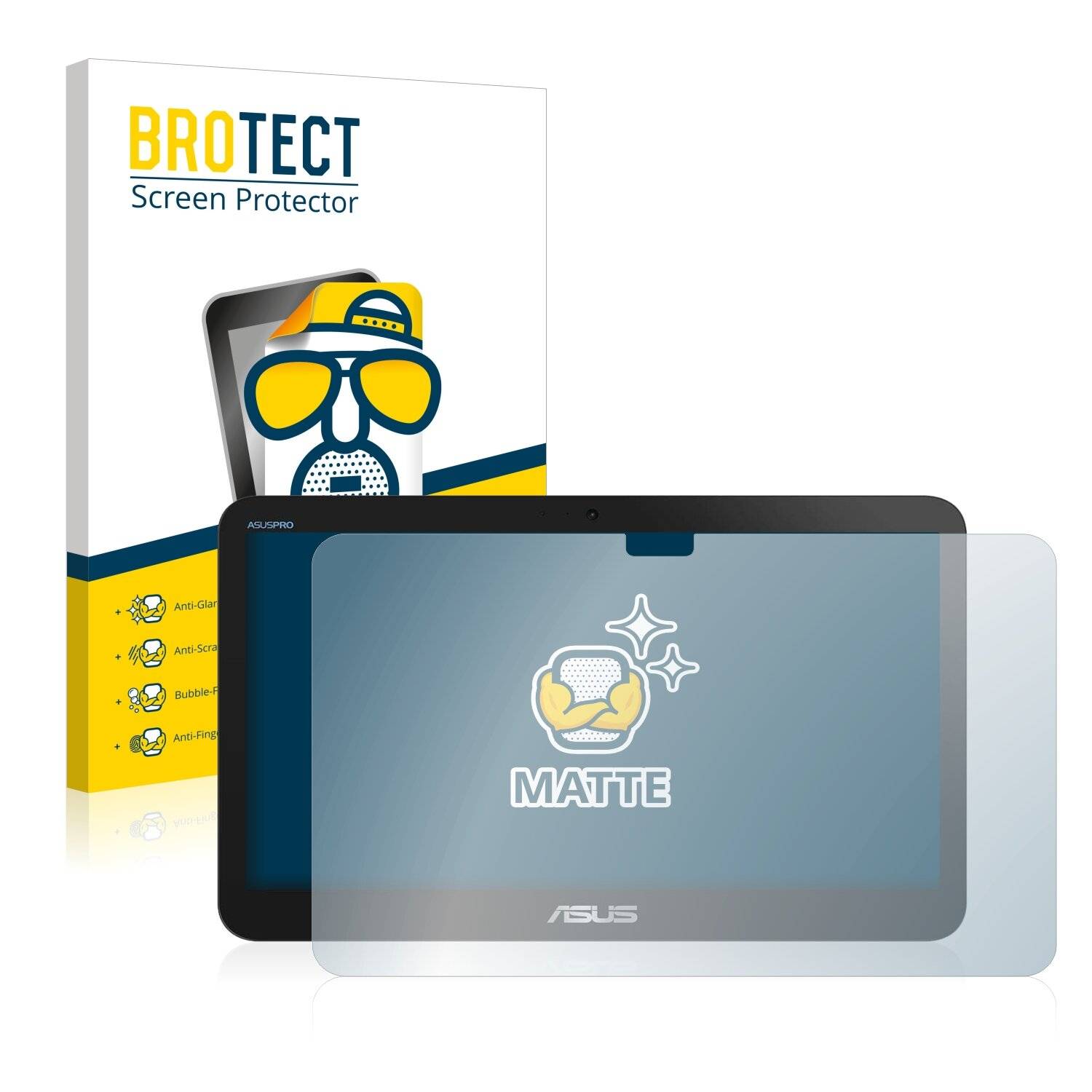 BROTECT Matte Displayschutzfolie für Asus AIO A41GART - Entspiegelt,