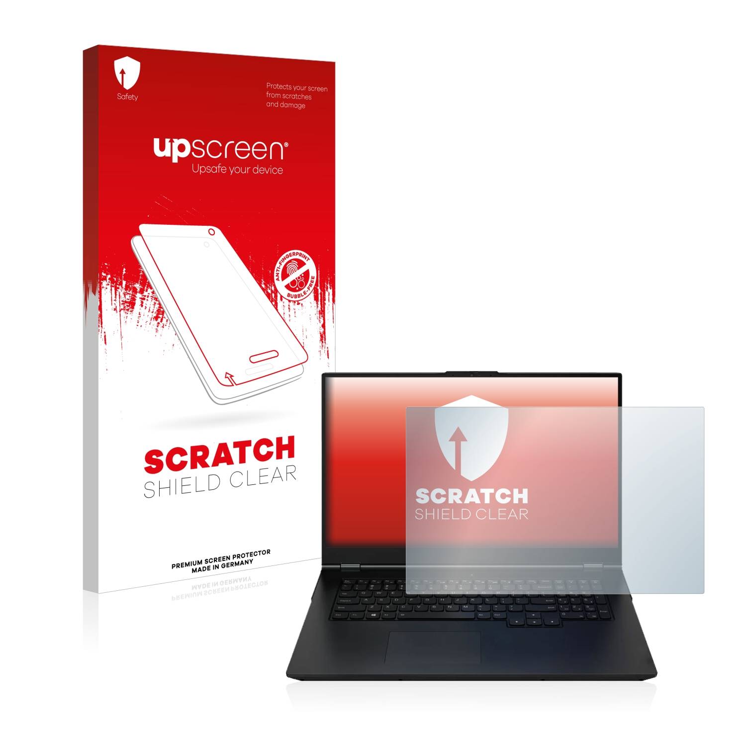 upscreen Scratch Shield Clear Premium Displayschutzfolie für Lenovo Legion 5