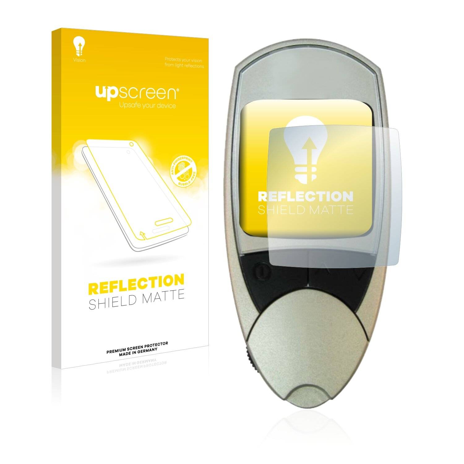 upscreen Reflection Shield Matte Premium Displayschutzfolie für Gluco