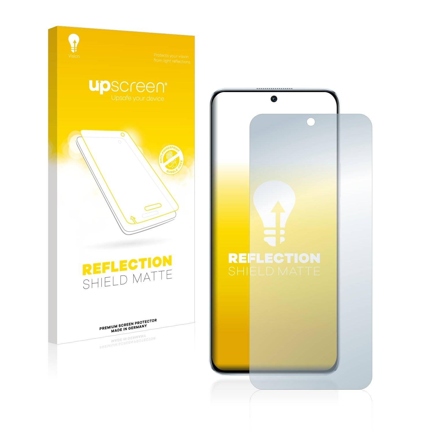 upscreen Reflection Shield Matte Premium Displayschutzfolie für Honor